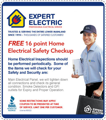 electrical repairs in maple ridge and pitt mesdows